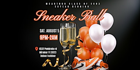 McArthur Class of 03 20y Reunion SNEAKER BALL primary image