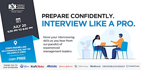 Imagem principal do evento Prepare Confidently Interview Like A Pro