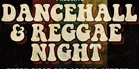 Reggae & Dancehall Night @ Dahlia Lounge SF