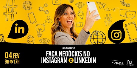 Imagem principal do evento Faça Negócios no Instagram e no Linkedin