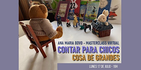 Imagen principal de CONTAR PARA CHICOS: COSA DE GRANDES 2º Edición    Masterclass Virtual