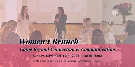 Imagen principal de Women's Brunch - Going Beyond Connection And Communication