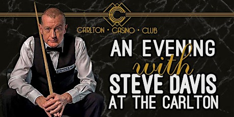 An Evening with Steve Davis at the Carlton primary image