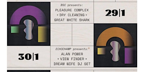 Echochamp Presents: Alan Power + View Finder + Dream Wife DJ Set primary image