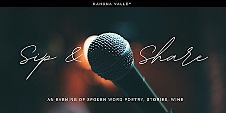 SIP & SHARE - An evening of Spoken Word on the Mornington Peninsula primary image