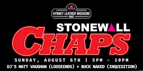 Hauptbild für Sydney Leather Weekend CHAPS