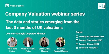 The data and stories emerging from the last 3 months of UK valuations