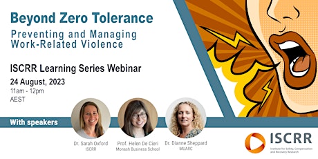 Beyond Zero Tolerance: Preventing and Managing Work-Related Violence primary image