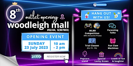 Primaire afbeelding van Hangout Day @ Woodleigh Mall (Grand Opening)