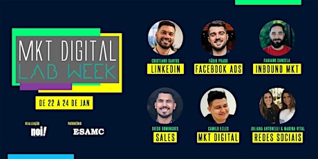 Imagem principal do evento MKT DIGITAL LAB WEEK 