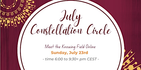 July Constellation Circle with Meghan Kelly primary image