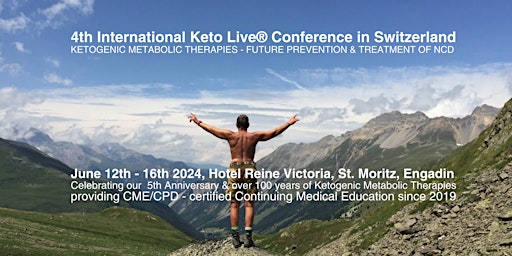 Immagine principale di 4th International Keto Live Conference in Switzerland 