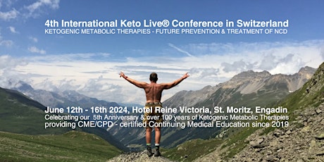 Immagine principale di 4th International Keto Live Conference in Switzerland 