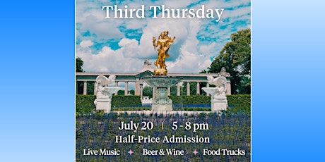 Image principale de Third Thursday July Event