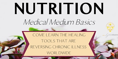 Hauptbild für NUTRITION: Medical Medium Basics Course, 5 WEEKS, IN PERSON