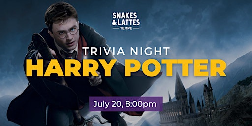 Harry Potter Trivia Night at Snakes & Lattes Tempe (US) primary image
