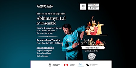 Hauptbild für Abhimanyu Lal & Ensemble | Live Performance | Sampradaya Theatre
