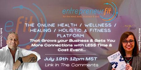 ITS BACK! Get Connected as a Health & Wellness Practitioner on a LOW BUDGET primary image
