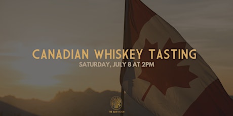 Canadian Whiskey Tasting primary image