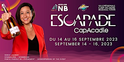 Imagem principal do evento Escapade Cap-Acadie 2023