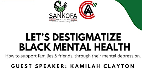 Let’s Destigmatize  Black Mental Health primary image