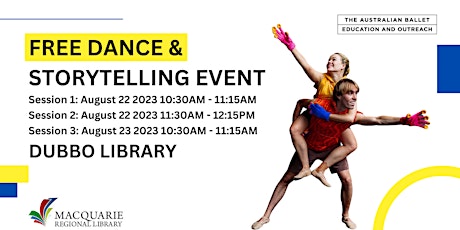Australian Ballet Dancing Story @ Dubbo Library primary image