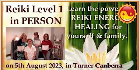 Hauptbild für Learn how you can healing yourself with Reiki. Beginner Level1 training