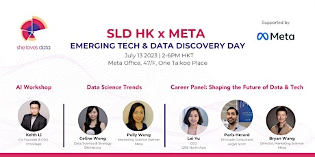 Imagem principal do evento SLD HK x Meta: Emerging Tech & Data Discovery Day_Workshop_HKG