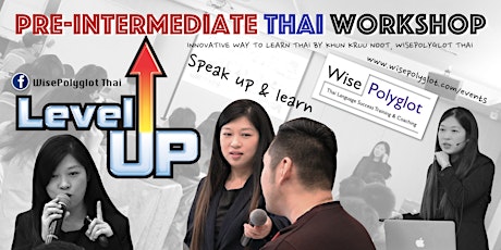Pre-Intermediate Thai Conversation (1-Day Workshop and E-Learning Program) primary image