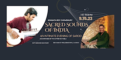 Sacred Sounds of India: An Intimate Evening of Sarod and Tabla primary image