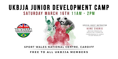 UKBJJA (BJJ Cymru/Wales) Junior Development Camp Spring 2019 primary image