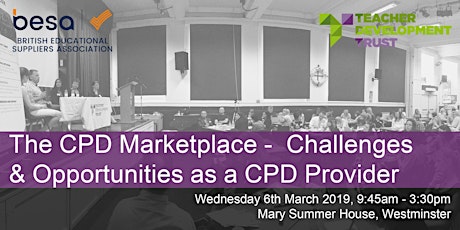 The CPD Marketplace -  Challenges & Opportunities as a CPD Provider primary image