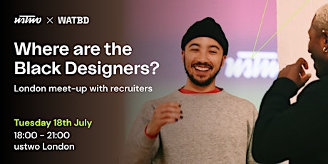 Imagen principal de Where are the Black Designers? London meet-up with recruiters