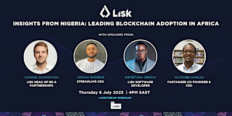 Hauptbild für Insights from Nigeria: Leading Blockchain Adoption in Africa