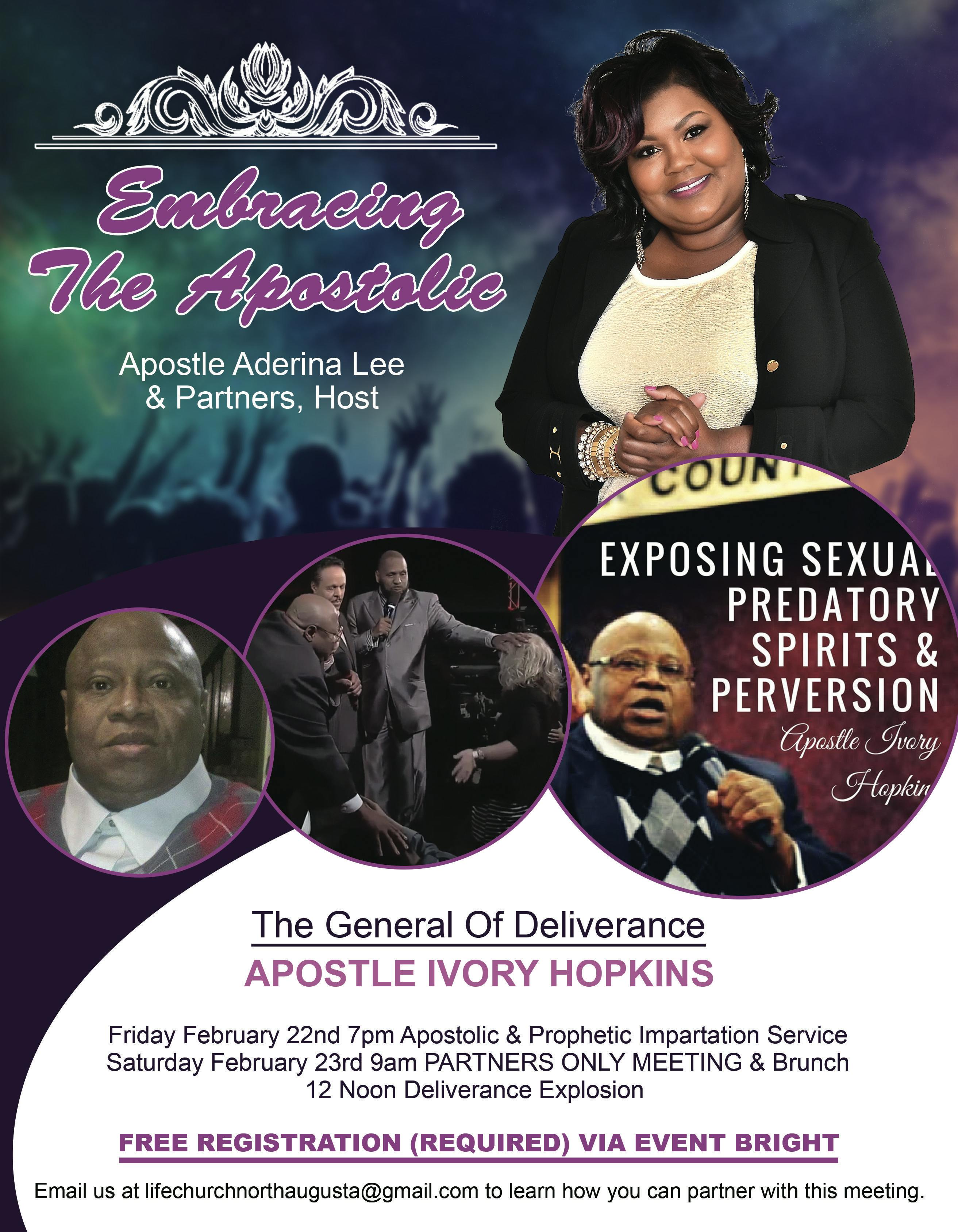 Embracing The Apostolic w/ Apostle Ivory Hopkins