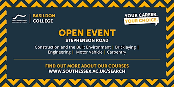 Open Event at South Essex College, Stephenson Road Campus (2023 - 24)