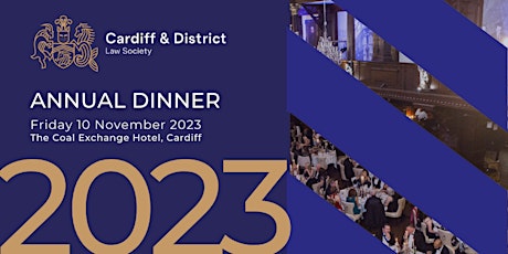 Cardiff & District Law Society Annual Dinner 2023 primary image