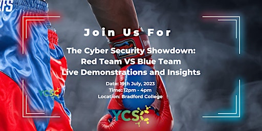 Cyber Security Showdown: Red Team vs. Blue Team - Live Demos & Insights primary image