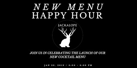 New Menu Happy Hour at Jackalope primary image