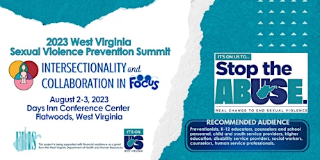 Imagem principal de WV Sexual Violence Prevention Summit: Intersectionality and Collaboration