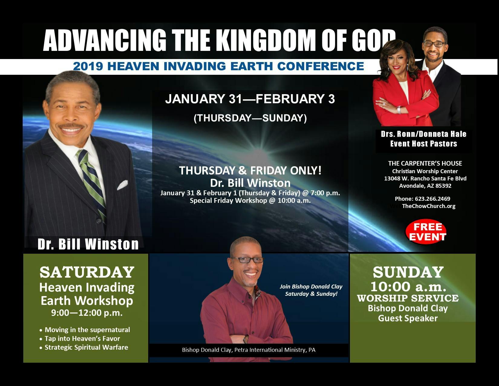 ADVANCING THE KINGDOM OF GOD CONFERENCE