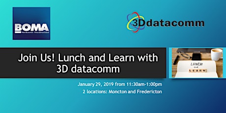 Lunch and Learn with 3D datacomm primary image