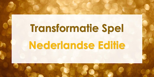 Transformatie Spel - Nederlandse Editie - Personal Development Amsterdam