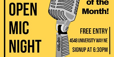 Hauptbild für Open Mic Night at Innervisions Posters