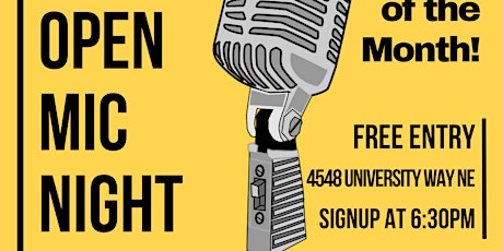 Open Mic Night at Innervisions Posters