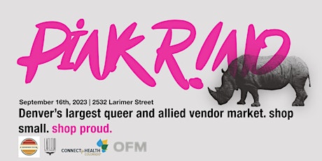 PiNK R!NO Queer and Allied Summer Vendor Market primary image