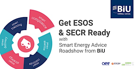 Free SECR & ESOS Smart Energy Advice Roadshow by BiU: London Lunch Event primary image