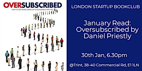 London Startup Bookclub: Oversubscribed primary image
