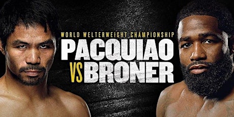 D&B Hanover, MD- Manny Pacquiao VS Adrien Broner 2019 primary image