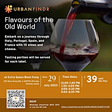 Wine fair for Old World wine with cheese for $39 primary image